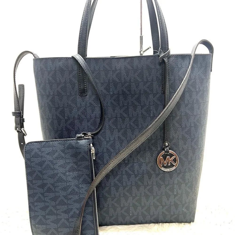 🔥🎁NWT! Michael Kors HAYLEY Tote Handbag NS convertible Large Msrp:$198.00